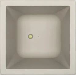 Elho Vivo Structure Finish Vierkant 40 - Plantenbak Voor Binnen & Buiten - Ø 39 X H 41 - Grijs/Warm Grijs -Tuinbenodigdheden Bevordering 1200x1188 4