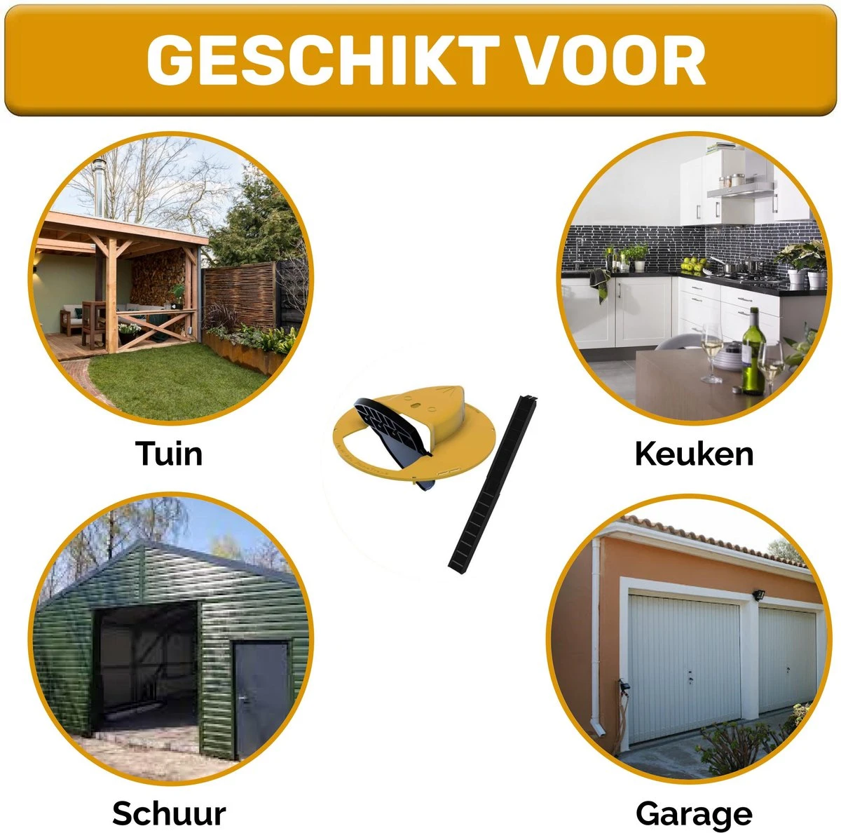 Merkloos Muizenval Emmer Deksel - Rattenval - Diervriendelijke Muizenval - Rattenval - Zonder Muizengif - Herbruikbaar - Binnen En Buiten 5 Merkloos Muizenval Emmer Deksel - Rattenval - Diervriendelijke Muizenval - Rattenval - Zonder Muizengif - Herbruikbaar - Binnen En Buiten - Afbeelding 3