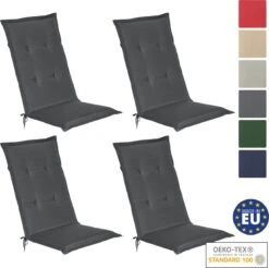 Beautissu Loft HL – Set Van 4 Tuinkussens Hoge Rug 120x50x6 Cm Kussen Grafiet Grijs Tuinstoelkussens Zitkussen Tuinstoel 21 Beautissu Loft HL – Set Van 4 Tuinkussens Hoge Rug 120x50x6 Cm Kussen Grafiet Grijs Tuinstoelkussens Zitkussen Tuinstoel -Tuinbenodigdheden Bevordering 1200x1194 6