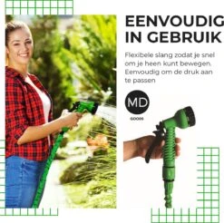 Uitrekbare Tuinslang Tot 15 Meter Van MD-goods ® - Tuinsproeier - Tuin Besproeien - Waterslang - Sproeikop - Groen - Flexibel Elastisch 14 Uitrekbare Tuinslang Tot 15 Meter Van MD-goods ® - Tuinsproeier - Tuin Besproeien - Waterslang - Sproeikop - Groen - Flexibel Elastisch -Tuinbenodigdheden Bevordering 1200x1196 6