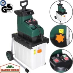 Gardebruk Hakselaar Elektrisch 2800W - 45mm Takdikte - Opvangbak 60 L 17 Gardebruk Hakselaar Elektrisch 2800W - 45mm Takdikte - Opvangbak 60 L -Tuinbenodigdheden Bevordering 1200x1197 2