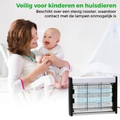 VerminBuster Muggenlamp UV Licht - Insectenlamp - Vliegenlamp - Muggenvanger - Vliegenvanger - Muggenstekker -Tuinbenodigdheden Bevordering 1200x1197 9