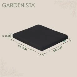 Gardenista Stoelkussen - Waterbestendige Tuinkussens Voor Binnen En Buiten - Zitkussen Met Lint - Kussens Voor Tuinstoel -Tuinbenodigdheden Bevordering 1200x1198 16