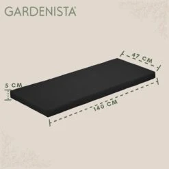 Gardenista Tuinbankkussen - Patio Meubilair Buiten 3-zitter BankKussen Voor Tuin -tuinkussen Voor Tuin Bank - Zachte En Lichtgewicht Waterbestendig Materiaal - 140cm X 47cm 11 Gardenista Tuinbankkussen - Patio Meubilair Buiten 3-zitter BankKussen Voor Tuin -tuinkussen Voor Tuin Bank - Zachte En Lichtgewicht Waterbestendig Materiaal - 140cm X 47cm -Tuinbenodigdheden Bevordering 1200x1198 19
