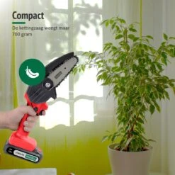 Mardin Mini Kettingzaag - Snoeizaag - Kettingzaag - Kettingzaag Electrisch Met 2 Accu - Inclusief Koffer - 1 Extra Accu - Rood -Tuinbenodigdheden Bevordering 1200x1199 7