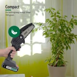 Mardin Mini Kettingzaag - Snoeizaag - Kettingzaag - Kettingzaag Electrisch Met 2 Accu - Inclusief Koffer - 1 Extra Accu - Zwart -Tuinbenodigdheden Bevordering 1200x1199 9