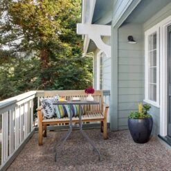 Relaxdays Tuintafel Vierkant - Buitentafel - Kleine Eettafel Tuin - Balkontafel Kunststof -Tuinbenodigdheden Bevordering 1200x1200 1025