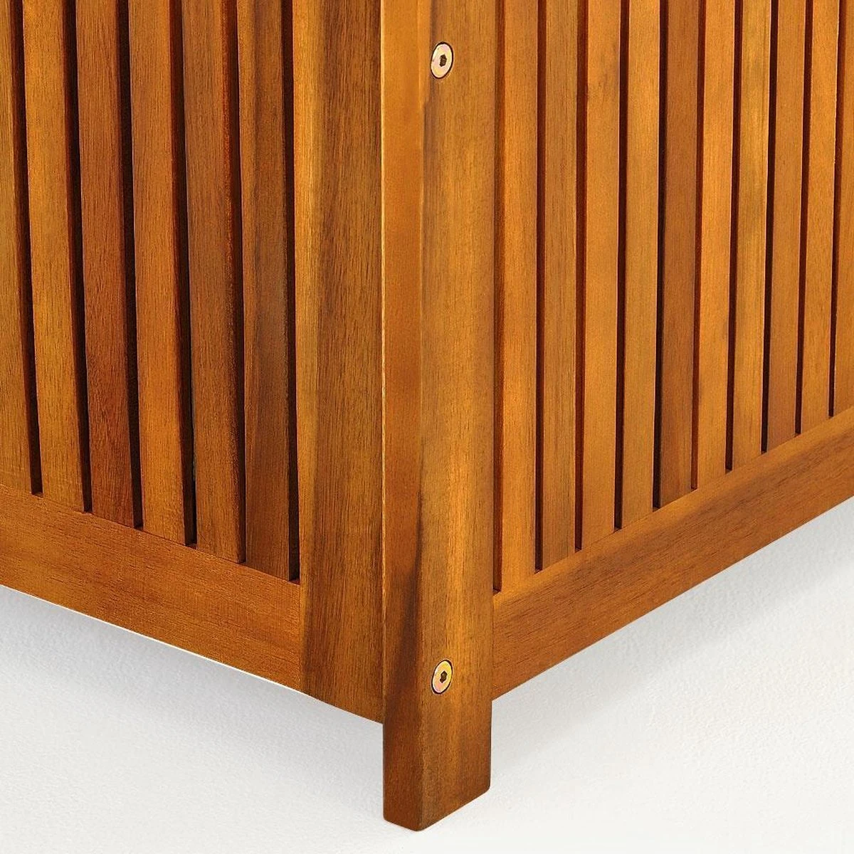 Casaria Opbergbox Acacia Hout – Weerbestendig 115cm - Bruin 6 Casaria Opbergbox Acacia Hout – Weerbestendig 115cm - Bruin - Afbeelding 4