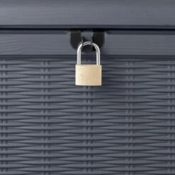 Keter - Borneo Opbergbox - 416 Liter - 129.5 X 62.5 X 70 Cm - Antraciet -Tuinbenodigdheden Bevordering 1200x1200 1056