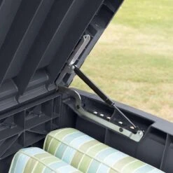 Keter - Borneo Opbergbox - 416 Liter - 129.5 X 62.5 X 70 Cm - Antraciet -Tuinbenodigdheden Bevordering 1200x1200 1057