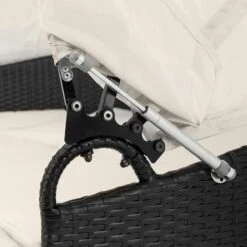 Casaria Polyrattan Zonne-Eiland Ø185cm – Incl. Kussens - Zwart Crème 31 Casaria Polyrattan Zonne-Eiland Ø185cm – Incl. Kussens - Zwart Crème -Tuinbenodigdheden Bevordering 1200x1200 1161