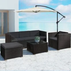 Polyrotan Loungeset Punta Cana L - Zwart 23 Polyrotan Loungeset Punta Cana L - Zwart -Tuinbenodigdheden Bevordering 1200x1200 1174