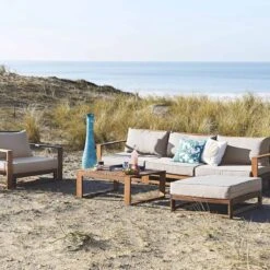 Alice's Garden Loungeset Mendoza - Acacia - 5 Plaatsen - Beige 13 Alice's Garden Loungeset Mendoza - Acacia - 5 Plaatsen - Beige -Tuinbenodigdheden Bevordering 1200x1200 1194