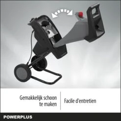 Powerplus POWEG5011 Elektrische Hakselaar Versnipperaar - 2400W - Max. Ø40mm - Incl. Duwstok, Wielen En 50L Opvangzak - Heggen, Bomen En Haag - Tuinonderhoud -Tuinbenodigdheden Bevordering 1200x1200 124