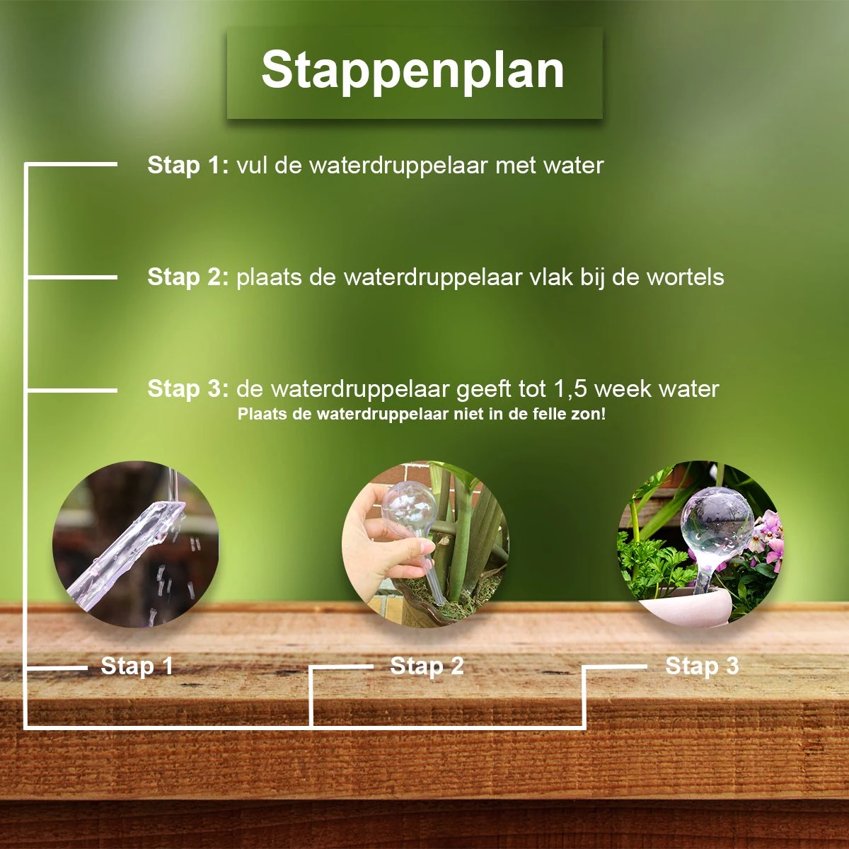 Waterdruppelaar Set Van 12 Stuks - Waterdruppelaar Voor Planten - Watergeefsysteem - Waterbol Irrigatiesysteem - Automatisch Druppelsysteem Voor Kamerplanten & Tuin - Watergever - Transparant - 15cm 9 Waterdruppelaar Set Van 12 Stuks - Waterdruppelaar Voor Planten - Watergeefsysteem - Waterbol Irrigatiesysteem - Automatisch Druppelsysteem Voor Kamerplanten & Tuin - Watergever - Transparant - 15cm - Afbeelding 7