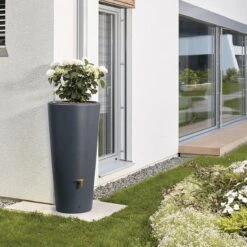 Garantia 2in1 Regenton - VASO - 220 Liter - Antraciet 10 Garantia 2in1 Regenton - VASO - 220 Liter - Antraciet -Tuinbenodigdheden Bevordering 1200x1200 1294