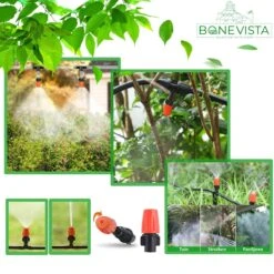Bone Vista® 155 Stuks Water Druppelslang Irrigatiesysteem Tuin – Bewateringssysteem & Druppelsysteem 15 Bone Vista® 155 Stuks Water Druppelslang Irrigatiesysteem Tuin – Bewateringssysteem & Druppelsysteem -Tuinbenodigdheden Bevordering 1200x1200 1346