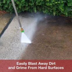 Powertech Professionele Hogedrukreiniger Op Benzine - 6.5 PK - 3600 PSI - 220 Bar - Hogedrukreiniger Auto - Terrasreiniger - Oppervlaktereiniger - Autoreiniger - Zwembadreiniger - 5 Snelkoppelstukken- Zwart / Rood -Tuinbenodigdheden Bevordering 1200x1200 141