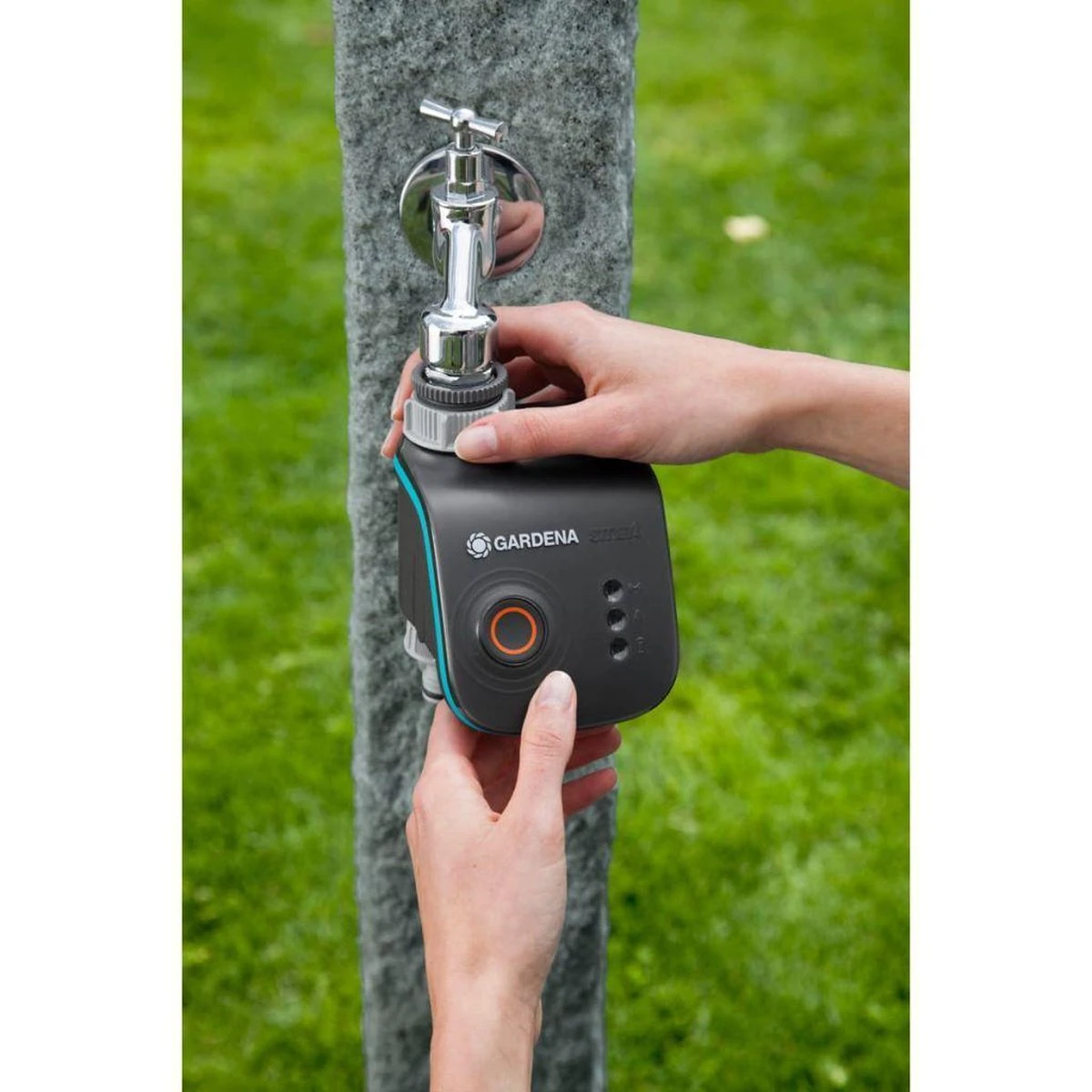 GARDENA - Smart Water Control Set Besproeiingscomputer - 1min Tot 10u - 6 Besproeiingen Per Dag 4 GARDENA - Smart Water Control Set Besproeiingscomputer - 1min Tot 10u - 6 Besproeiingen Per Dag - Afbeelding 2