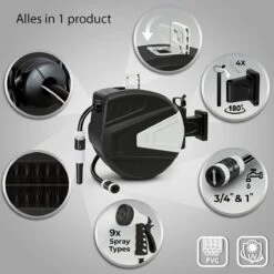 Sens Design Slanghaspel - Tuinslang Haspel - Automatisch - Zwart - 30m 15 Sens Design Slanghaspel - Tuinslang Haspel - Automatisch - Zwart - 30m -Tuinbenodigdheden Bevordering 1200x1200 1456