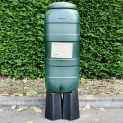 Regenton Rainsaver - Groen 100 L + Voet + Vulautomaat -Tuinbenodigdheden Bevordering 1200x1200 1482