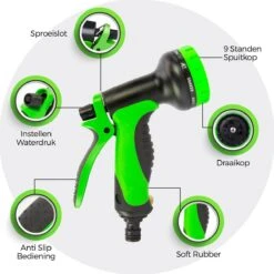 MD-Goods ® Super Sterk Uitrekbare Tuinslang Tot 30 Meter + GRATIS Tas En Koppelstuk - Tuinsproeier - Tuin Besproeien - Waterslang - Sproeikop - Groen - Flexibel Elastisch 10 MD-Goods ® Super Sterk Uitrekbare Tuinslang Tot 30 Meter + GRATIS Tas En Koppelstuk - Tuinsproeier - Tuin Besproeien - Waterslang - Sproeikop - Groen - Flexibel Elastisch -Tuinbenodigdheden Bevordering 1200x1200 1524
