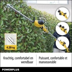 Powerplus POWXG2043 Elektrische Heggenschaar - 750W - Snoeien En Knippen - Zwaardlengte 570mm - Mesafstand 24mm - Telescopisch - Draaibaar Handvat - Haagschaar Voor Tuinonderhoud -Tuinbenodigdheden Bevordering 1200x1200 154