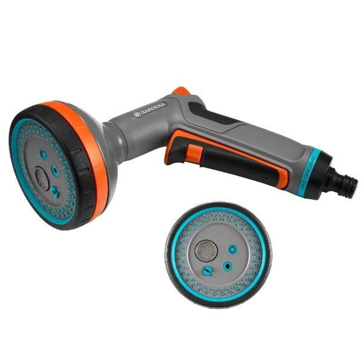 GARDENA - Comfort Broeskop - 5 Straalsoorten - Grijs 16 GARDENA - Comfort Broeskop - 5 Straalsoorten - Grijs - Afbeelding 14