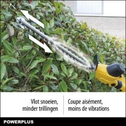 Powerplus POWXG2043 Elektrische Heggenschaar - 750W - Snoeien En Knippen - Zwaardlengte 570mm - Mesafstand 24mm - Telescopisch - Draaibaar Handvat - Haagschaar Voor Tuinonderhoud -Tuinbenodigdheden Bevordering 1200x1200 155