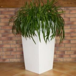 Prosperplast Kunststof Urbi Bloempot/plantenpot Met Binnenpot Wit 32 X 32 X 61 Cm - 21/49 Liter - Hoge Vierkante Bloempotten 27 Prosperplast Kunststof Urbi Bloempot/plantenpot Met Binnenpot Wit 32 X 32 X 61 Cm - 21/49 Liter - Hoge Vierkante Bloempotten -Tuinbenodigdheden Bevordering 1200x1200 1642