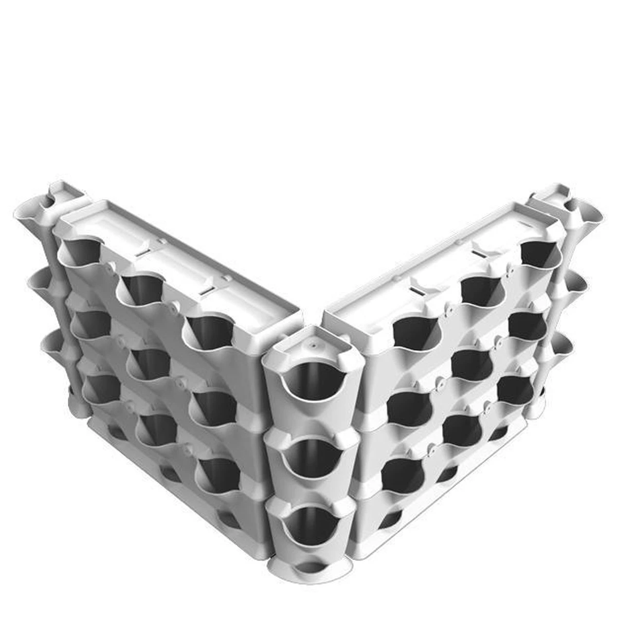 Minigarden Vertical Verticale Tuin - Wit 4 Minigarden Vertical Verticale Tuin - Wit - Afbeelding 2