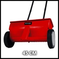 Einhell Strooiwagen GC-SR 12 (12 L - 45 Cm Strooibreedte - Dubbele Duwstang - Kliksluiting Aan Beide Zijden - Verstelhendel - Corrosiebestendige Rol - Behuizing Van Breukvast Kunststof) -Tuinbenodigdheden Bevordering 1200x1200 215