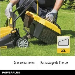 Powerplus POWXG6212T Elektrische Grasmaaier - Grasmachine Voor Kleine En Middelgrote Tuin - 1300W - Maaibreedte 320mm - Verstelbare Maaihoogte - 30L Opvangbak - Incl. Grastrimmer 250W -Tuinbenodigdheden Bevordering 1200x1200 241