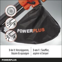 Powerplus Dual Power POWDPG75270 Bladblazer - Bladzuiger En -versnipperaar - Brushless - Blazen - Zuigen - Versnipperen - Excl. Accu En Lader - Incl. Opvangzak 45L 16 Powerplus Dual Power POWDPG75270 Bladblazer - Bladzuiger En -versnipperaar - Brushless - Blazen - Zuigen - Versnipperen - Excl. Accu En Lader - Incl. Opvangzak 45L -Tuinbenodigdheden Bevordering 1200x1200 25