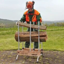 Wolfcraft - Professionele Zaagbok - Voor Kettingzaag - Hout - Opbouwbare, Stabiele Zaagbok Voor Brandhout - 5121000 - 10 JAAR GARANTIE -Tuinbenodigdheden Bevordering 1200x1200 368