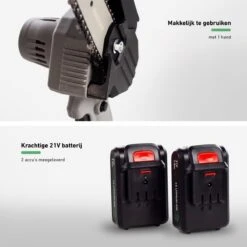 Mardin Mini Kettingzaag - Snoeizaag - Kettingzaag - Kettingzaag Electrisch Met 2 Accu - Inclusief Koffer - 1 Extra Accu - Grijs 15 Mardin Mini Kettingzaag - Snoeizaag - Kettingzaag - Kettingzaag Electrisch Met 2 Accu - Inclusief Koffer - 1 Extra Accu - Grijs -Tuinbenodigdheden Bevordering 1200x1200 371