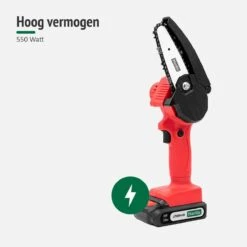 Mardin Mini Kettingzaag - Snoeizaag - Kettingzaag - Kettingzaag Electrisch Met 2 Accu - Inclusief Koffer - 1 Extra Accu - Rood -Tuinbenodigdheden Bevordering 1200x1200 383