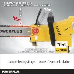Powerplus POWXG1032 Elektrische Kettingzaag - 900W - Zwaardlengte 300mm - Automatische Kettingsmering - Incl. 1x Ketting En 1x Zwaard -Tuinbenodigdheden Bevordering 1200x1200 407