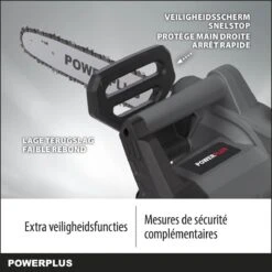 Powerplus POWEG10110 Elektrische Kettingzaag - 2200W - Zwaardlengte 400mm - Automatische Kettingsmering - Incl. 1x Ketting En 1x Zwaard -Tuinbenodigdheden Bevordering 1200x1200 442