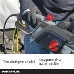 Powerplus POWEG10110 Elektrische Kettingzaag - 2200W - Zwaardlengte 400mm - Automatische Kettingsmering - Incl. 1x Ketting En 1x Zwaard -Tuinbenodigdheden Bevordering 1200x1200 443