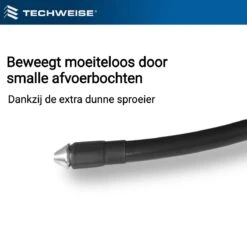 Techweise - Rioolslang Voor Kärcher K2 T/m K7 - 15M - Met Voorwaartse Hogedruksproeiers -Tuinbenodigdheden Bevordering 1200x1200 500