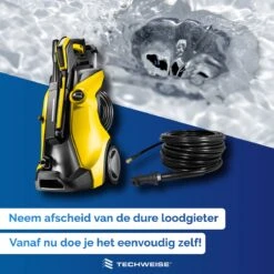 Techweise - Rioolslang Voor Kärcher K2 T/m K7 - 15M - Met Voorwaartse Hogedruksproeiers -Tuinbenodigdheden Bevordering 1200x1200 504