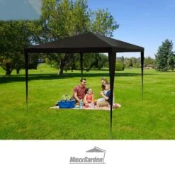 MaxxGarden Partytent - Paviljoen - 3x3 - Waterdicht - Zwart 15 MaxxGarden Partytent - Paviljoen - 3x3 - Waterdicht - Zwart -Tuinbenodigdheden Bevordering 1200x1200 591