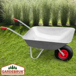 Gardebruk Kruiwagen 80 Liter – Belastbaarheid 100 Kg - Zilver -Tuinbenodigdheden Bevordering 1200x1200 64
