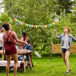 Relaxdays Tuinbank - Gietijzer - Parkbank - Tweezitter - Balkon & Terras - Houten Bank -Tuinbenodigdheden Bevordering 1200x1200 659