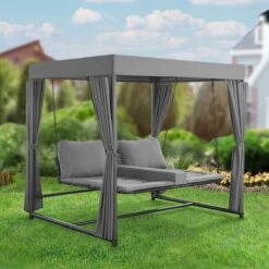 Schommelbank / Ligbank Kassandra - Donkergrijs 26 Schommelbank / Ligbank Kassandra - Donkergrijs -Tuinbenodigdheden Bevordering 1200x1200 689