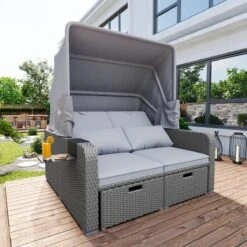 Polyrattan Patio Rieten Meubels Set Voor 2 Personen-Outdoor Rattan Sofa Set Met Intrekbare Luifel-lounge Bank-PE Rotan Loveseat Voor Achtertuin Veranda Tuin Zwembad Balkon-grijs 24 Polyrattan Patio Rieten Meubels Set Voor 2 Personen-Outdoor Rattan Sofa Set Met Intrekbare Luifel-lounge Bank-PE Rotan Loveseat Voor Achtertuin Veranda Tuin Zwembad Balkon-grijs -Tuinbenodigdheden Bevordering 1200x1200 699