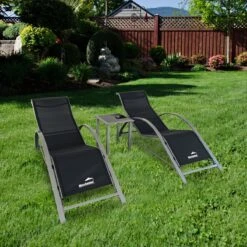 MaxxGarden Ligbed Set - 2 Stuks Zwart - Met Tafel - Sun Loungers - Loungebed 14 MaxxGarden Ligbed Set - 2 Stuks Zwart - Met Tafel - Sun Loungers - Loungebed -Tuinbenodigdheden Bevordering 1200x1200 775