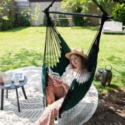 Vita5 XXL Hangstoel | Binnen&Buiten Hangnest | Incl. 2 Kussens En Boekenvak | Volwassenen&Kinderen | Hangmatstoel Tot 225kg | Donkergroen 25 Vita5 XXL Hangstoel | Binnen&Buiten Hangnest | Incl. 2 Kussens En Boekenvak | Volwassenen&Kinderen | Hangmatstoel Tot 225kg | Donkergroen -Tuinbenodigdheden Bevordering 1200x1200 822