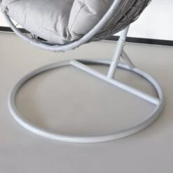 Egg Hangstoel Roundabout Grijs -Tuinbenodigdheden Bevordering 1200x1200 861